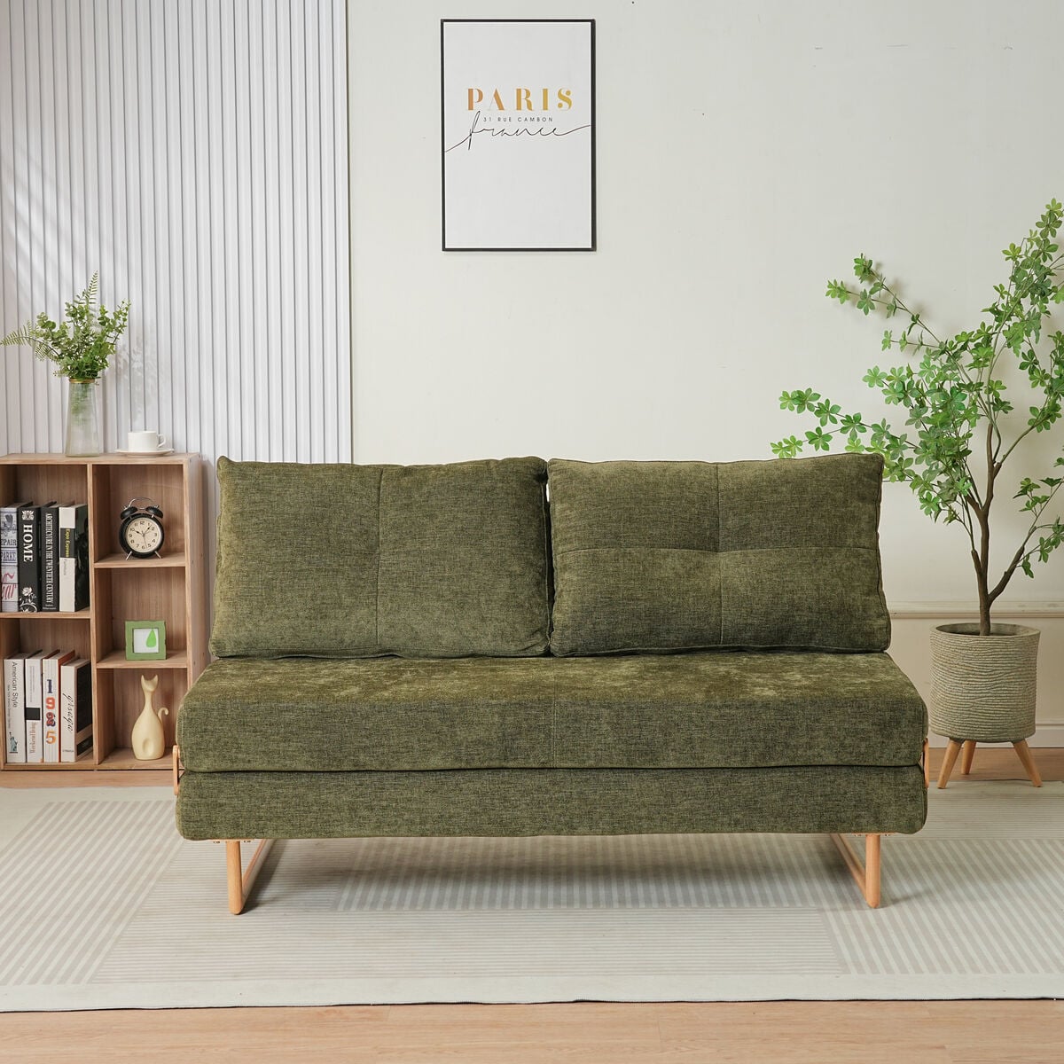Eureka Ahma 2-istuttava vuodesohva vihreä City 34 | Alk. 699,00 €
